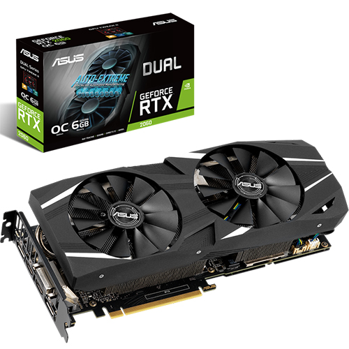 Asus GeForce RTX2060 DUAL OC 6GB GDDR6 192bit